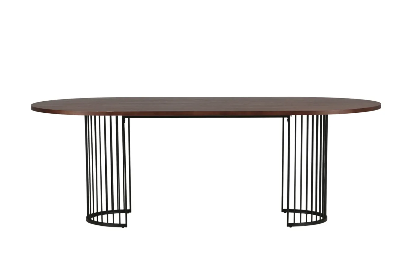 Fjôrd Eettafel Hamneskär Ovaal Donker Walnoot