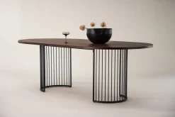 Fjôrd Eettafel Hamneskär Ovaal Donker Walnoot