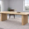 Fjôrd Eettafel Humle Rubberhout Naturel 200x100cm