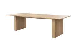 Fjôrd Eettafel Humle Rubberhout Naturel 200x100cm
