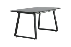 Fjôrd Eettafel Inca Zwart 160x85cm