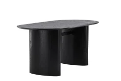 Fjôrd Eettafel Isolde Ovaal Zwart 180cm
