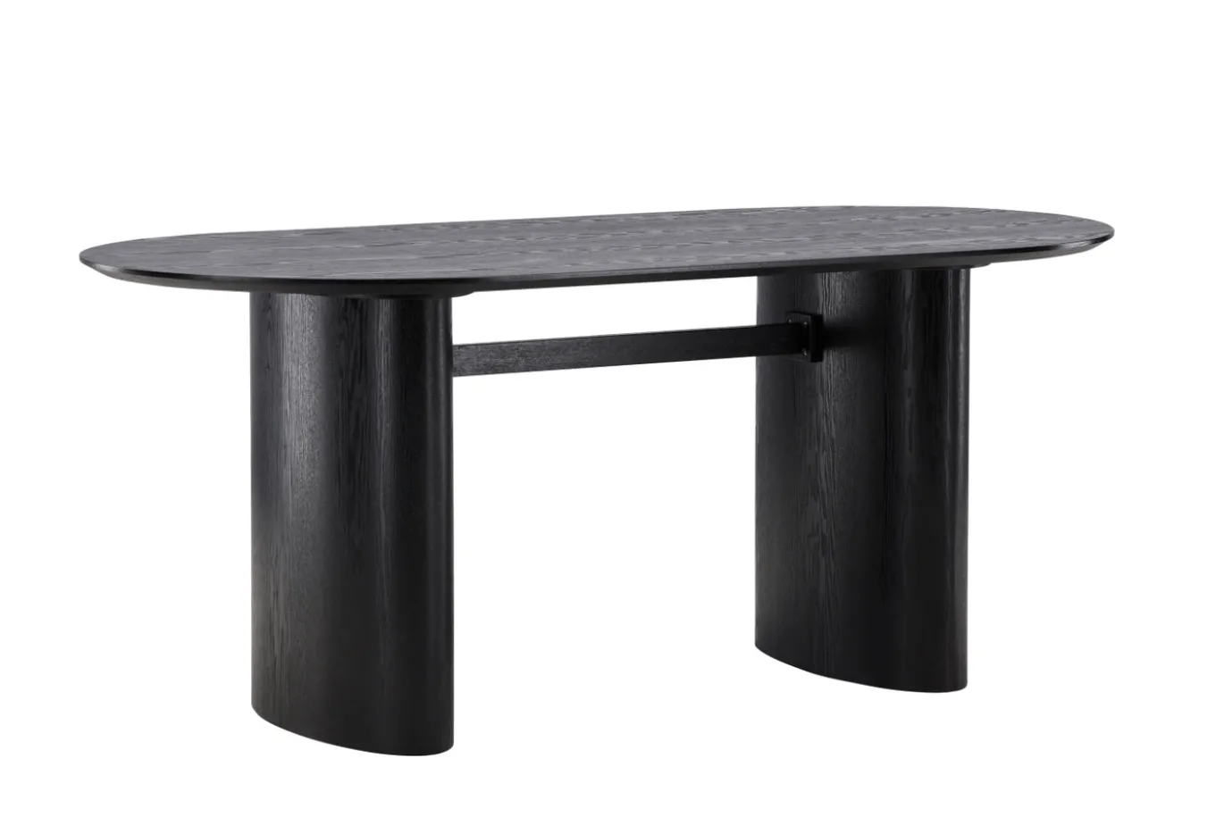 Fjôrd Eettafel Isolde Ovaal Zwart 180cm