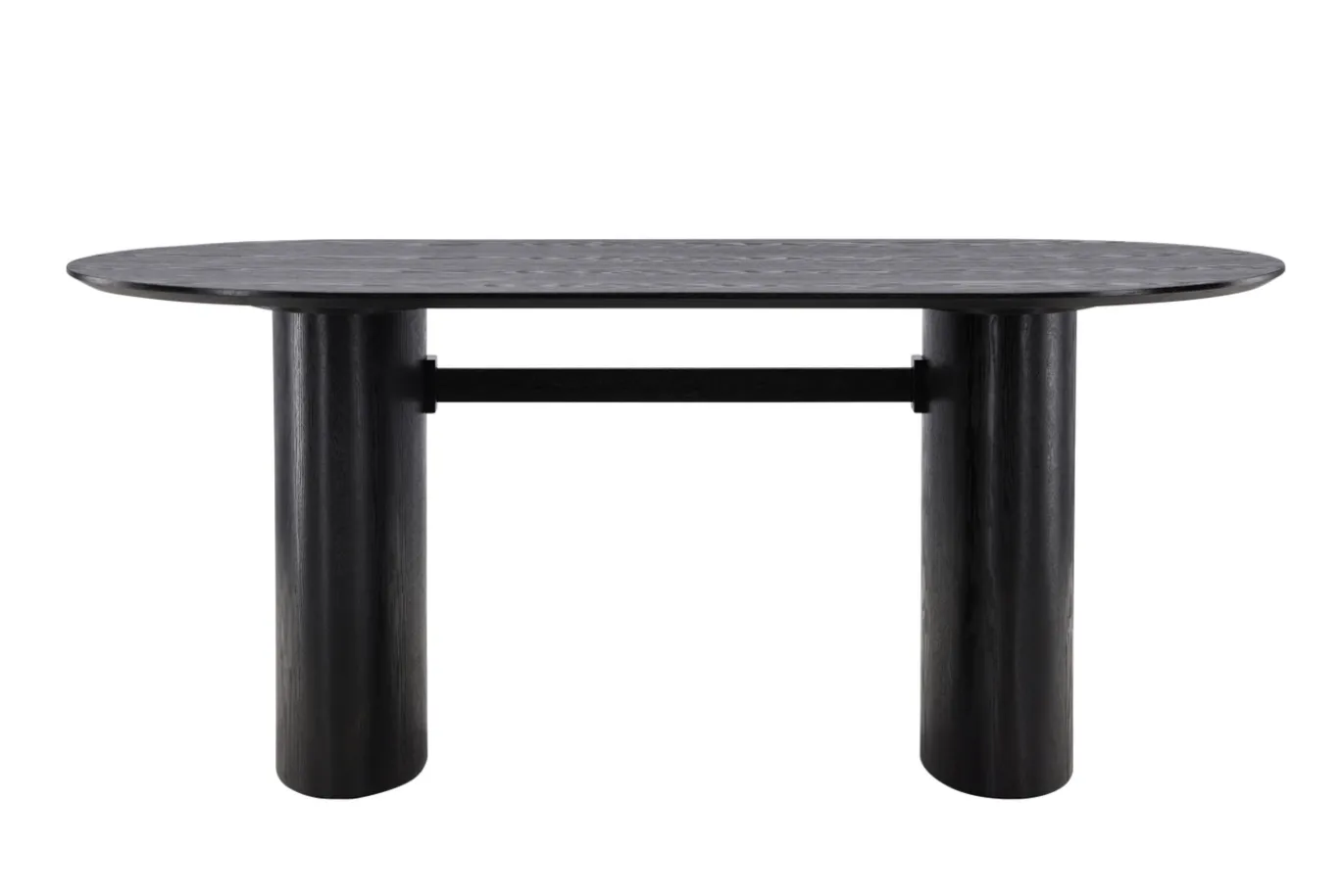 Fjôrd Eettafel Isolde Ovaal Zwart 180cm