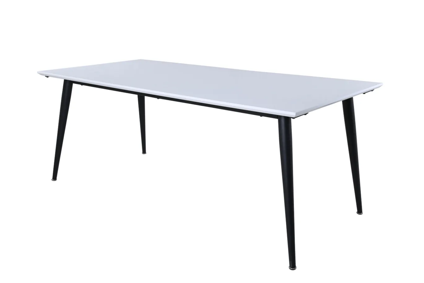 Fjôrd Eettafel Jimmy Zwart/Wit Hpl 195x76cm