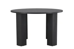 Fjôrd Eettafel Juno Rond Zwart ⌀120cm