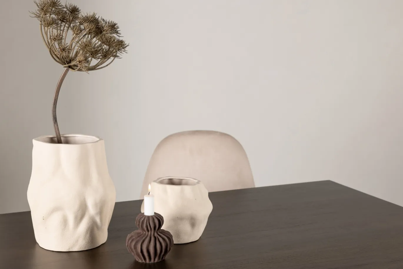 Fjôrd Eettafel Kaseidon Donker Bruin