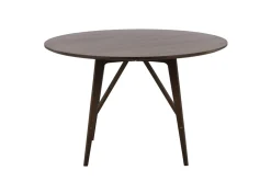 Fjôrd Eettafel Kaseidon Rond Donker Bruin