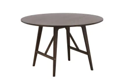 Fjôrd Eettafel Kaseidon Rond Donker Bruin