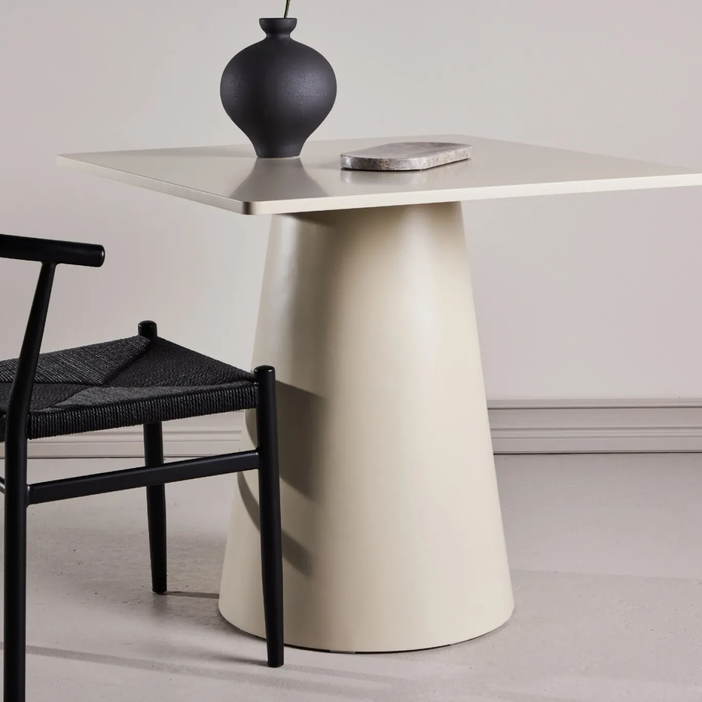 Fjôrd Eettafel Lanzi MDF Beige 80x80cm