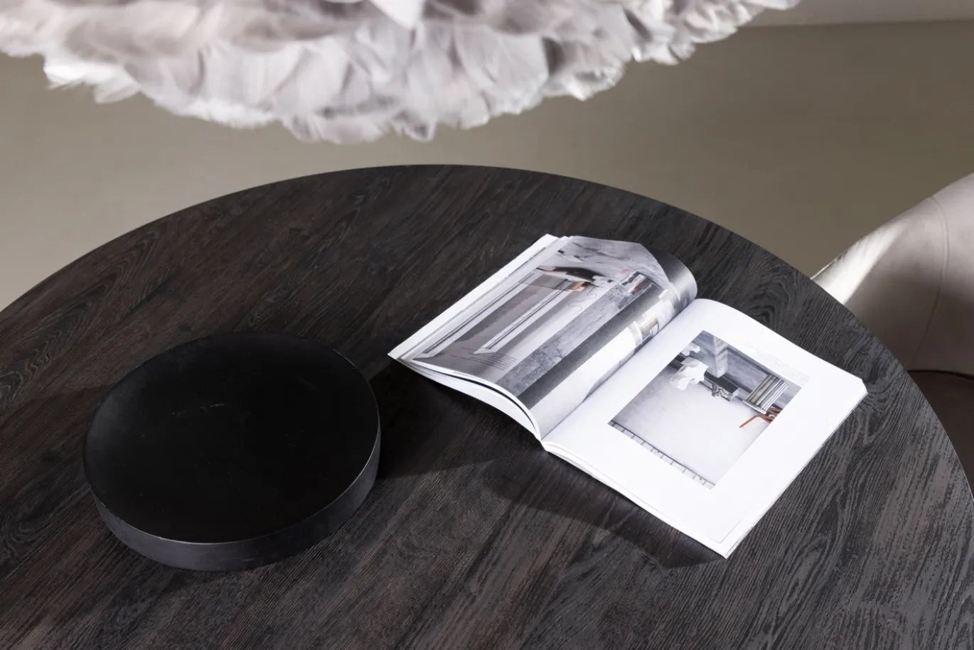 Fjôrd Eettafel Lanzo Rond Ø120cm Mokka