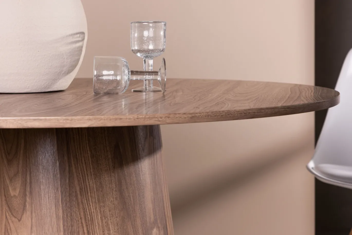 Fjôrd Eettafel Lanzo Rond Ø120cm Naturel MDF