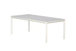 Fjôrd Eettafel Lino Aluminium Beige 220x100cm