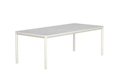 Fjôrd Eettafel Lino Aluminium Beige 220x100cm
