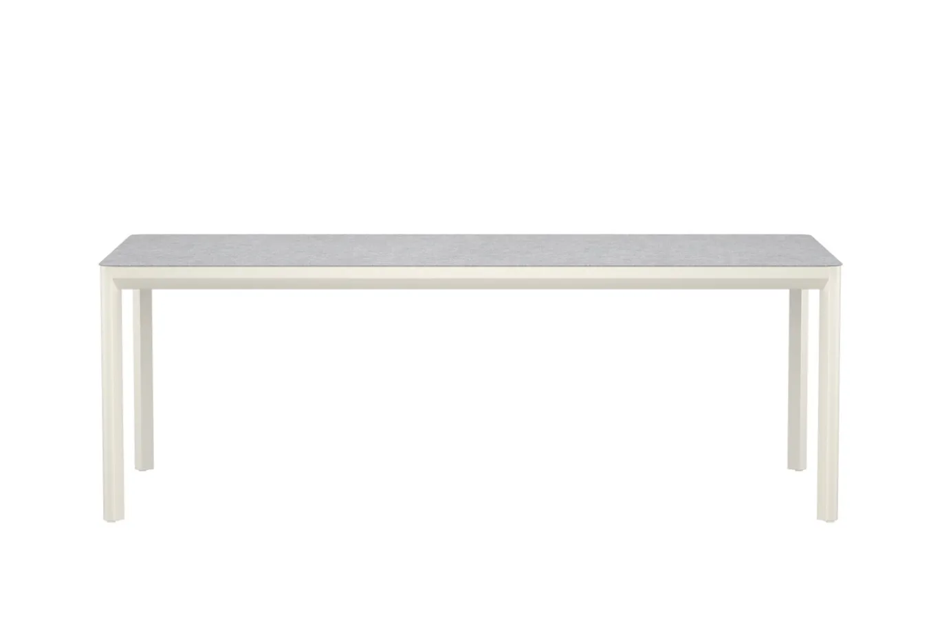 Fjôrd Eettafel Lino Aluminium Beige 220x100cm