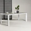 Fjôrd Eettafel Llama 205x100cm Wit Alu Grijs Hpl