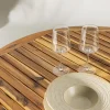 Fjôrd Eettafel Lumpur Rond Acacia Teaklook Rond Ø120x75cm