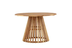 Fjôrd Eettafel Lumpur Rond Acacia Teaklook Rond Ø120x75cm