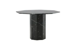 Fjôrd Eettafel Marbs Rond Zwart Marmerlook