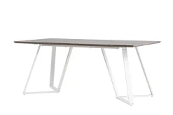 Fjôrd Eettafel Marina Eiken/Wit
