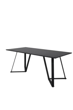 Fjôrd Eettafel Marina Zwart