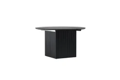 Fjôrd Eettafel Matilda Rond Extendable Ø130/180cm Zwart Mdf
