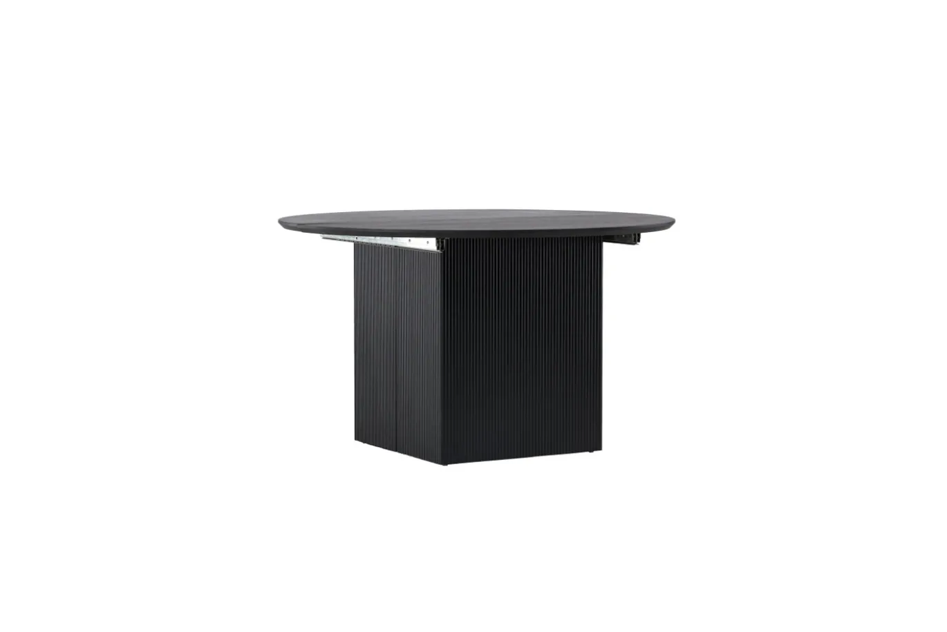Fjôrd Eettafel Matilda Rond Extendable Ø130/180cm Zwart Mdf