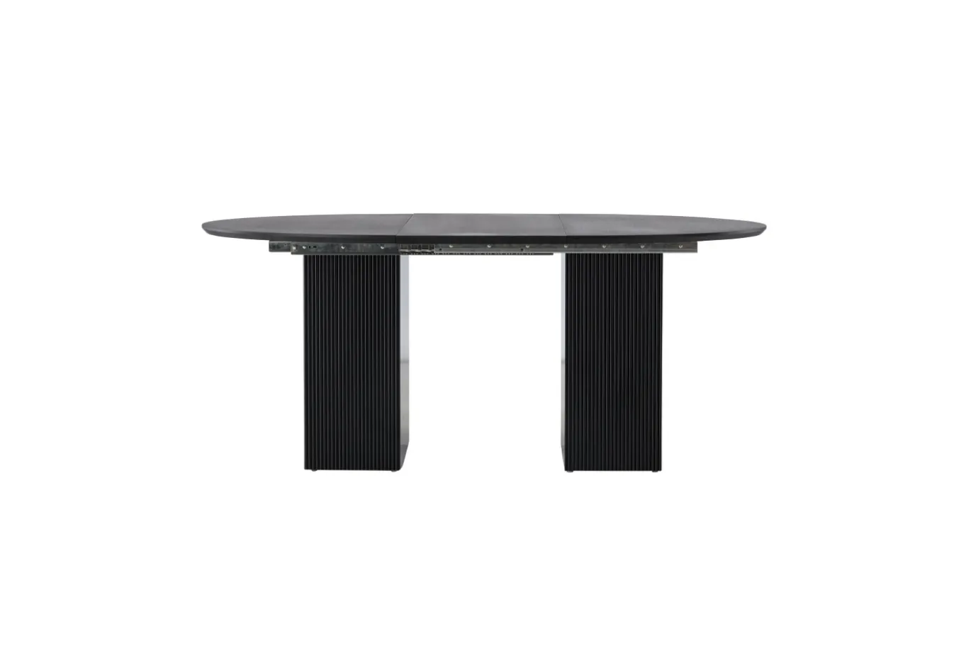 Fjôrd Eettafel Matilda Rond Extendable Ø130/180cm Zwart Mdf