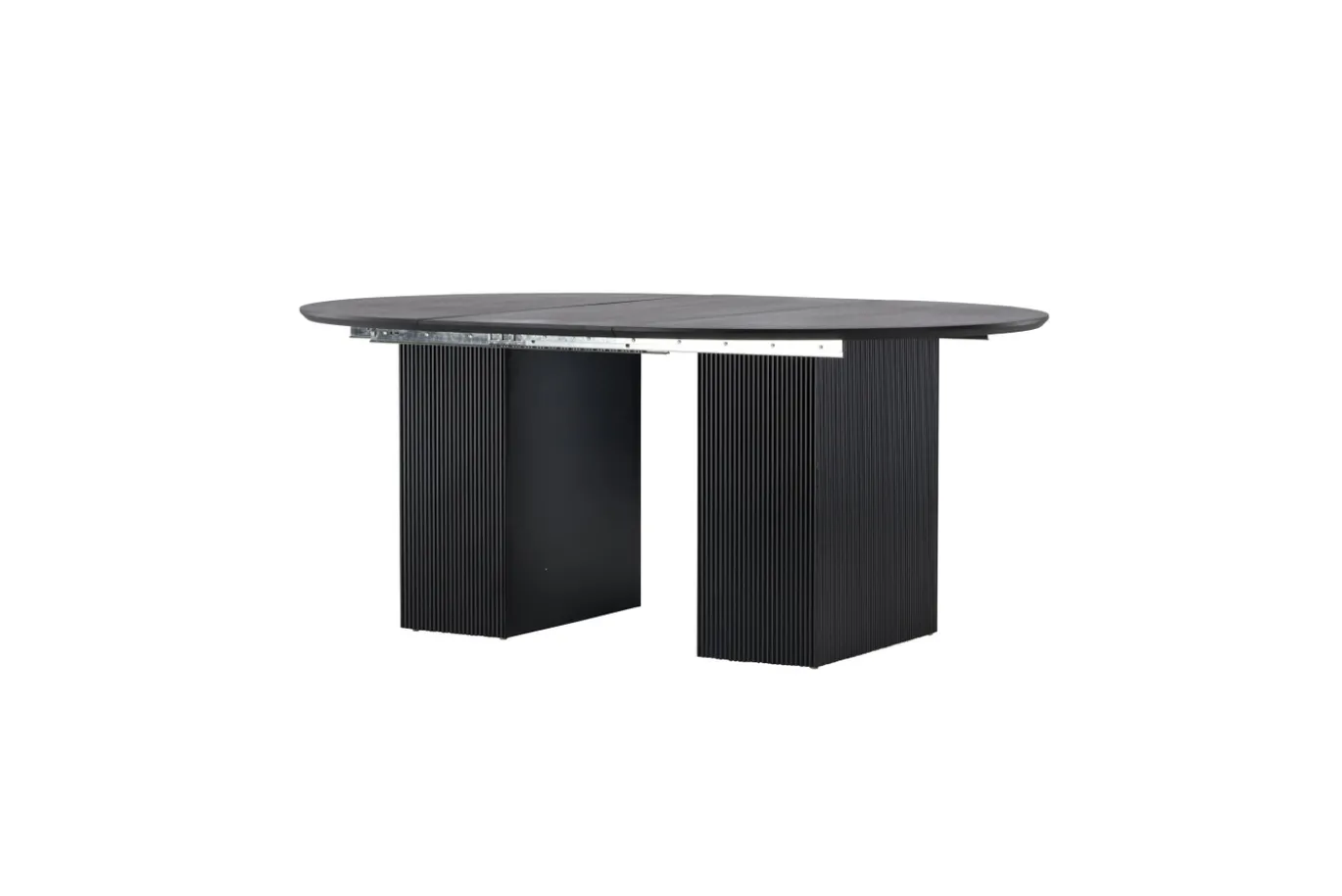 Fjôrd Eettafel Matilda Rond Extendable Ø130/180cm Zwart Mdf