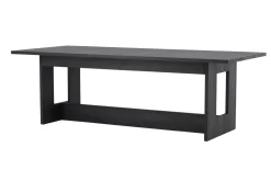 Fjôrd Eettafel Milly Zwart 235x100cm