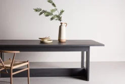 Fjôrd Eettafel Milly Zwart 235x100cm
