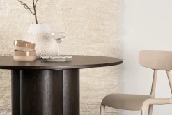 Fjôrd Eettafel Olivia Ø110cm Mokka Fineer