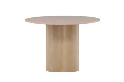 Fjôrd Eettafel Olivia Ø110cm Whitewash Fineer