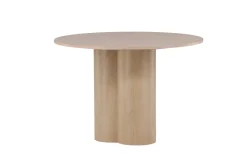 Fjôrd Eettafel Olivia Ø110cm Whitewash Fineer