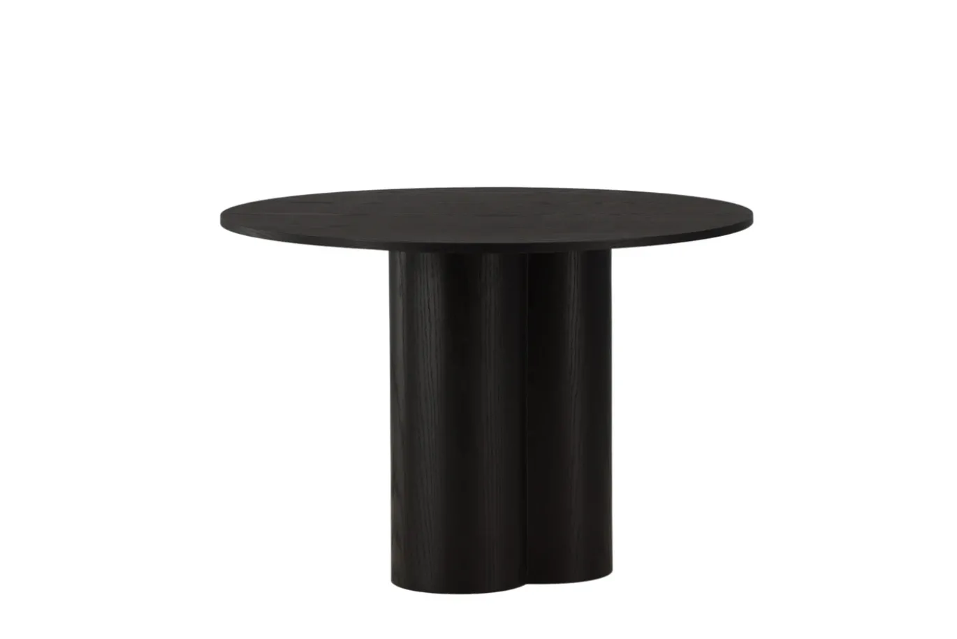 Fjôrd Eettafel Olivia Ø110cm Zwart Fineer