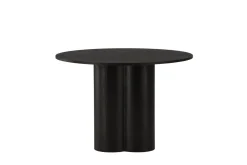 Fjôrd Eettafel Olivia Ø110cm Zwart Fineer