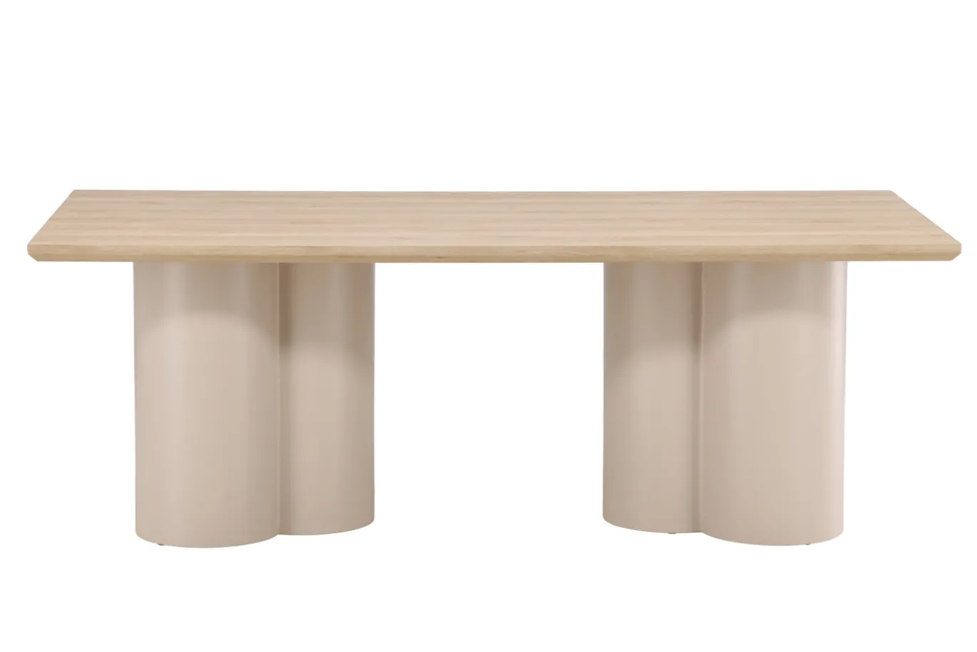 Fjôrd Eettafel Olivia MDF Whitewash 210x100cm