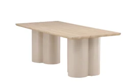 Fjôrd Eettafel Olivia MDF Whitewash 210x100cm