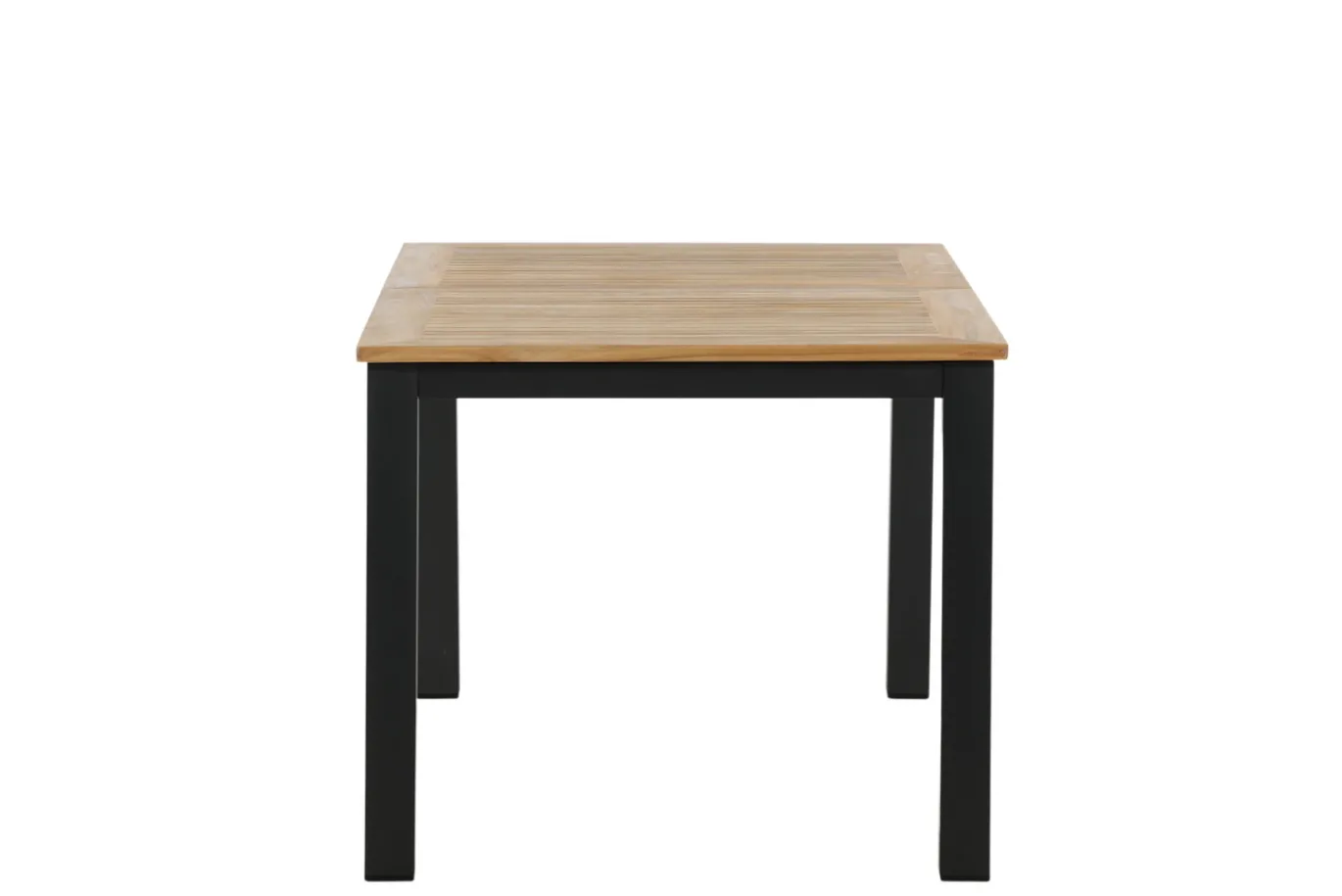 Fjôrd Eettafel Panama 152/210cm Zwart/teak