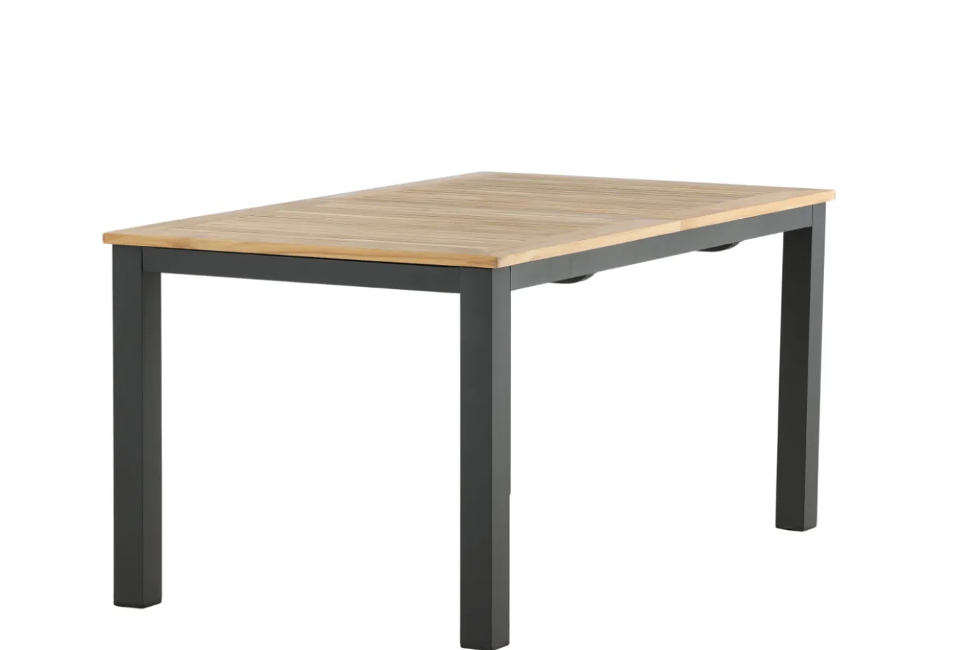 Fjôrd Eettafel Panama 152/210cm Zwart/teak