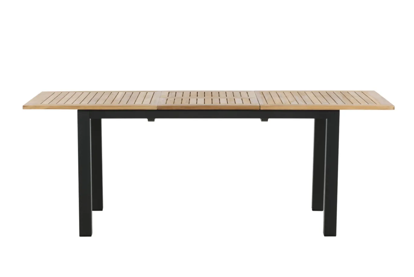 Fjôrd Eettafel Panama 152/210cm Zwart/teak