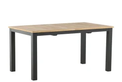 Fjôrd Eettafel Panama 152/210cm Zwart/teak
