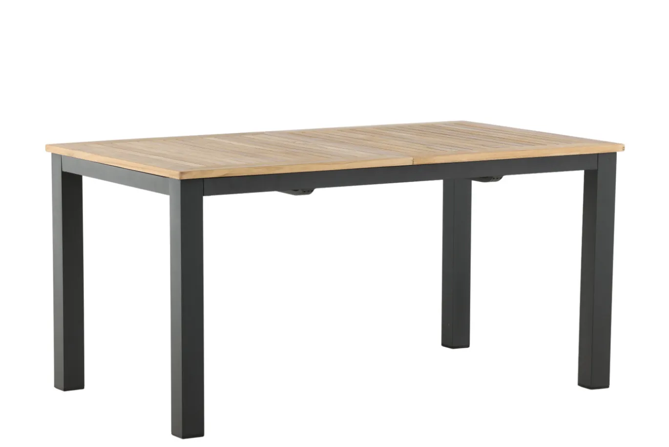 Fjôrd Eettafel Panama 152/210cm Zwart/teak