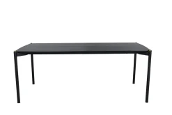Fjôrd Eettafel Pelle Zwart