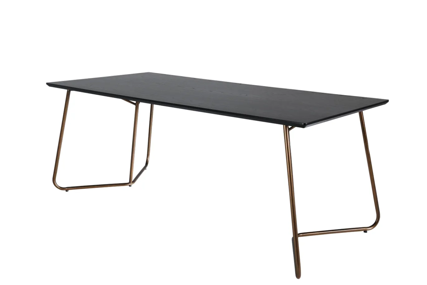 Fjôrd Eettafel Petra Distressed Koper Zwart Fineer 75x190x90cm