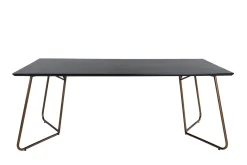 Fjôrd Eettafel Petra Distressed Koper Zwart Fineer 75x190x90cm
