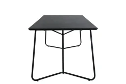 Fjôrd Eettafel Petra Zwart Fineer 75x190x90cm