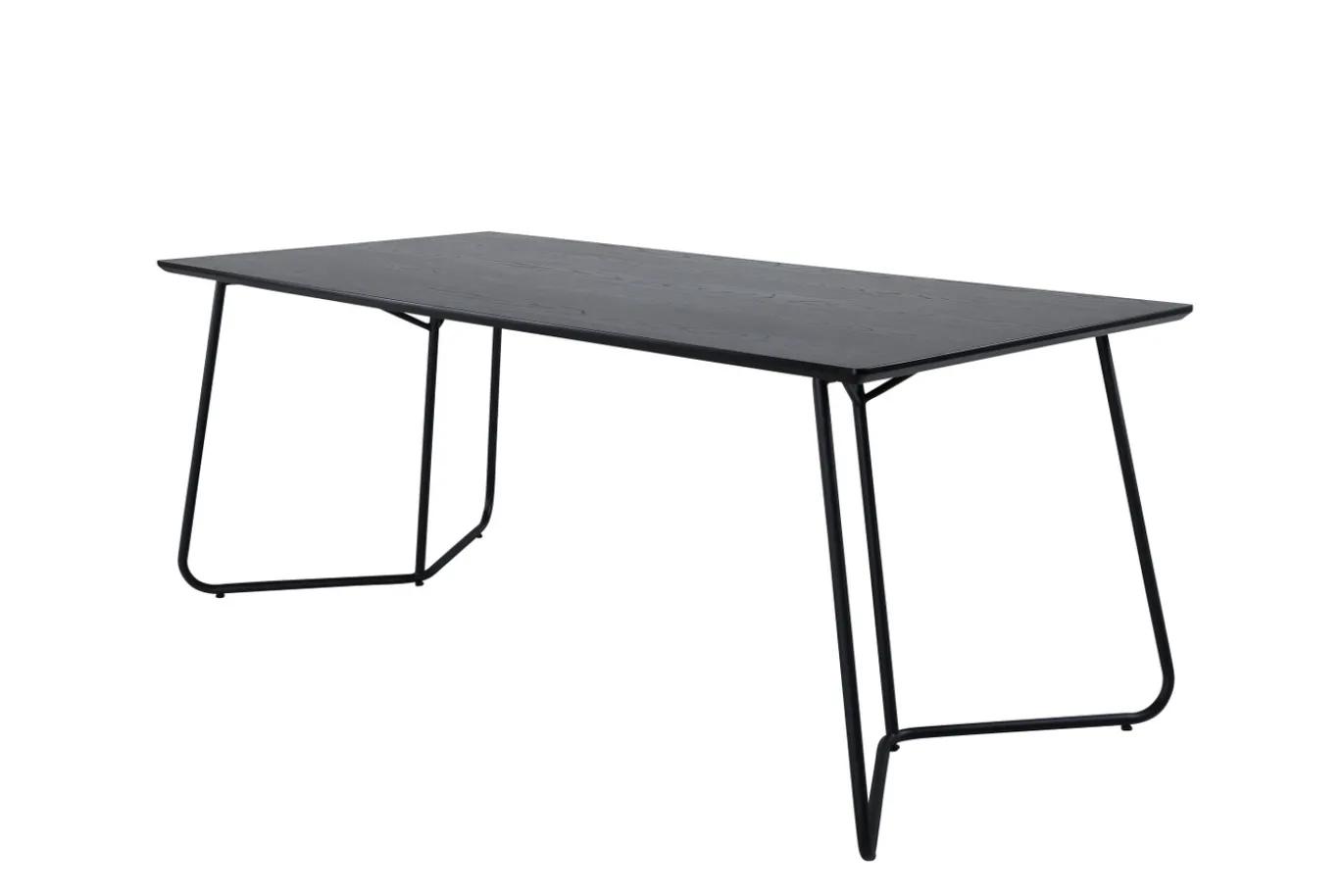 Fjôrd Eettafel Petra Zwart Fineer 75x190x90cm