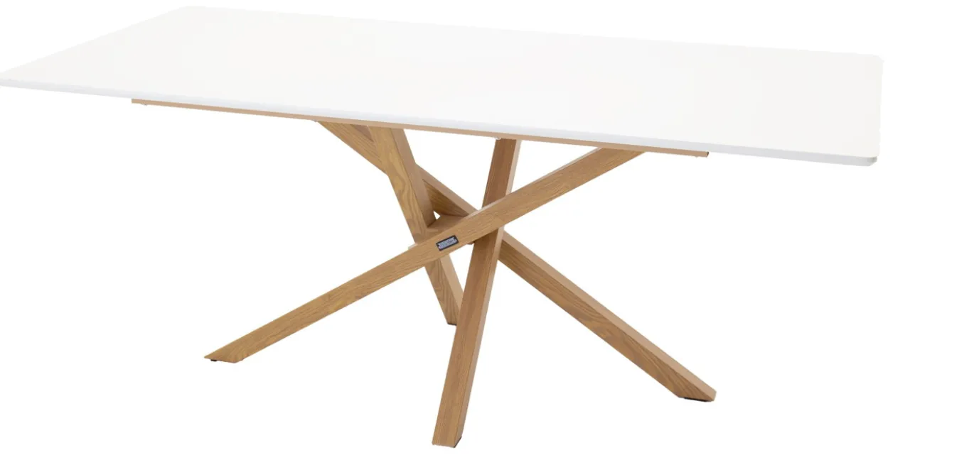 Fjôrd Eettafel Piazza Ek-look/Wit 180x90cm