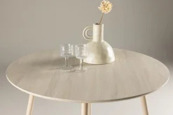 Fjôrd Eettafel Plaza Rond Ø100cm Whitewash